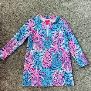 Lilly Pulitzer long sleeve child dress 4/5